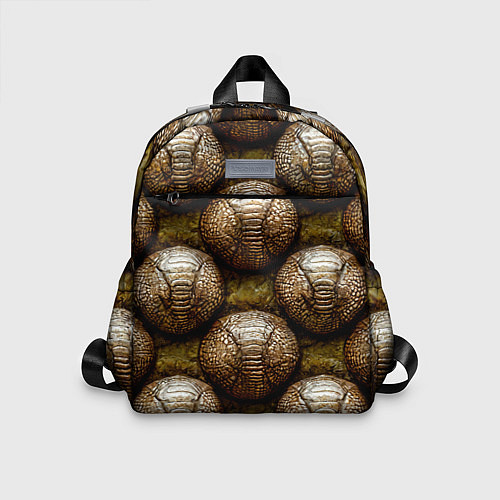 Детский рюкзак Броненосцы / 3D-принт – фото 1