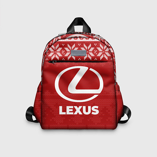 Детский рюкзак Новогодний Lexus / 3D-принт – фото 1