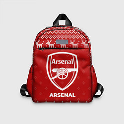 Детский рюкзак Новогодний Arsenal с оленями, цвет: 3D-принт