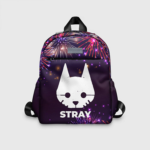 Детский рюкзак Праздничный Stray / 3D-принт – фото 1