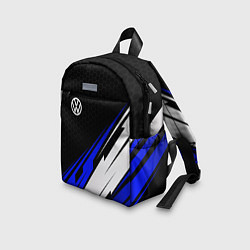 Детский рюкзак Фольксваген - синий, цвет: 3D-принт — фото 2