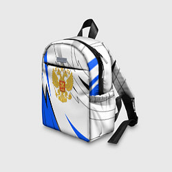 Детский рюкзак Российский синий - герб, цвет: 3D-принт — фото 2