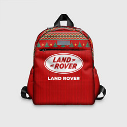 Детский рюкзак Land Rover new year, цвет: 3D-принт