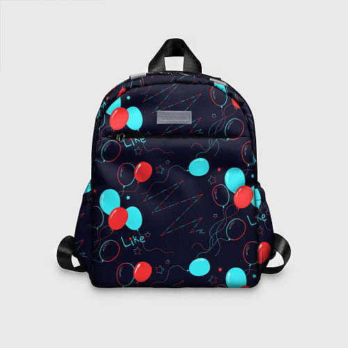 Детский рюкзак Воздушные шары для праздника / 3D-принт – фото 1