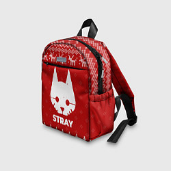 Детский рюкзак Новогодний Stray с оленями, цвет: 3D-принт — фото 2