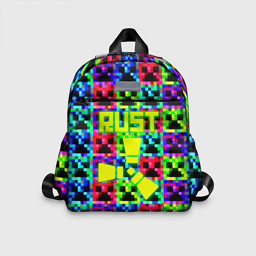 Детский рюкзак Minecraft x rust / 3D-принт – фото 1