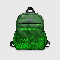 Детский рюкзак AEK Athens - green gradient посередине