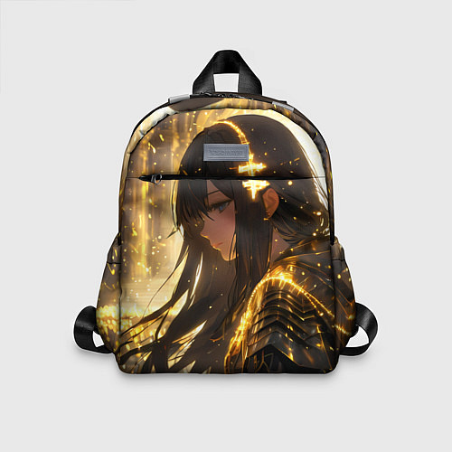 Детский рюкзак Грустная девушка воин / 3D-принт – фото 1