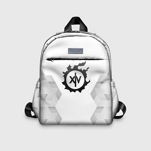 Детский рюкзак Final Fantasy white poly / 3D-принт – фото 1