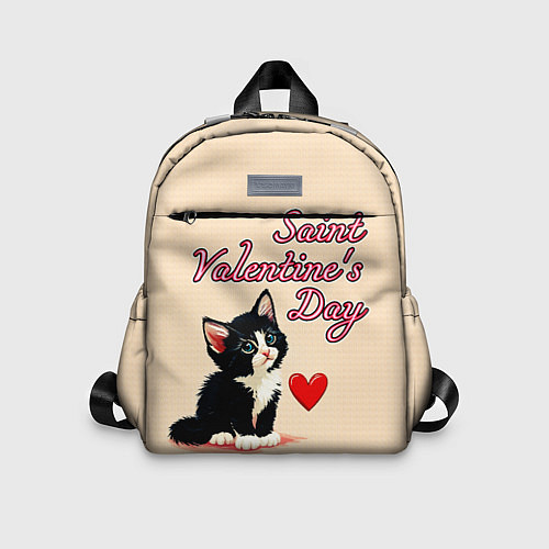 Детский рюкзак Saint Valentines Day / 3D-принт – фото 1