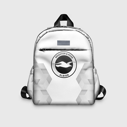 Детский рюкзак Brighton white poly / 3D-принт – фото 1