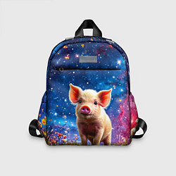Детский рюкзак Поросенок и звездное небо