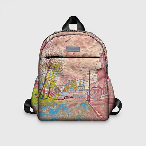 Детский рюкзак Старый город / 3D-принт – фото 1