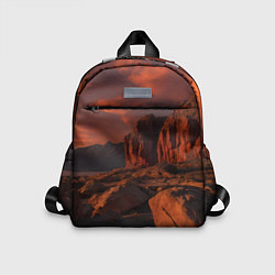 Детский рюкзак Ночной каньон, цвет: 3D-принт