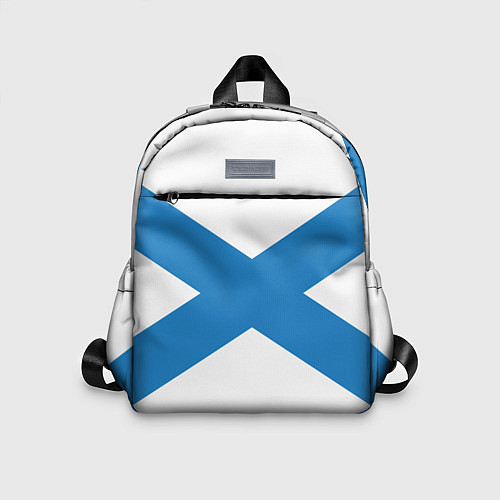 Детский рюкзак Военно-морской флот: Андреевский флаг / 3D-принт – фото 1