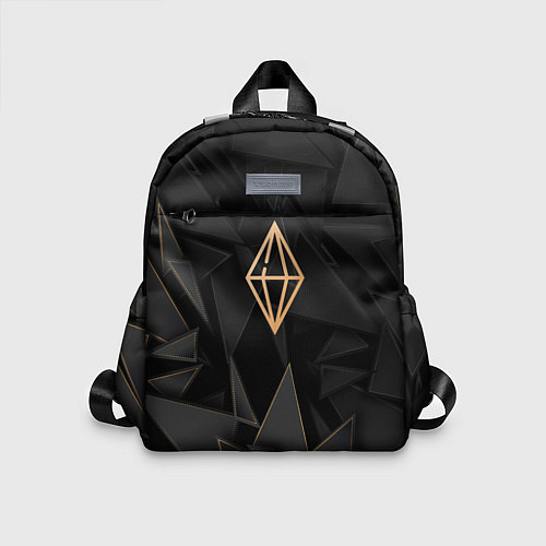 Детский рюкзак The Sims golden poly / 3D-принт – фото 1