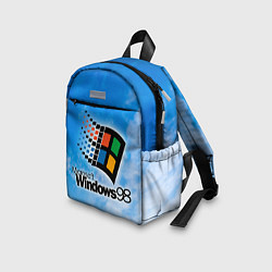 Детский рюкзак Mindows 98 logo, цвет: 3D-принт — фото 2