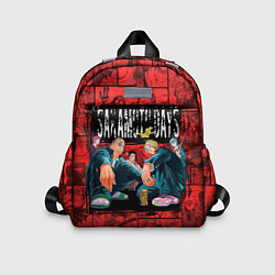 Детский рюкзак Дни сакамото герои, цвет: 3D-принт
