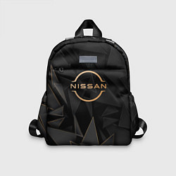 Детский рюкзак Nissan golden poly, цвет: 3D-принт