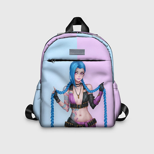 Детский рюкзак League of Legends - Jinx / 3D-принт – фото 1