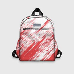 Детский рюкзак The color is white and red, цвет: 3D-принт