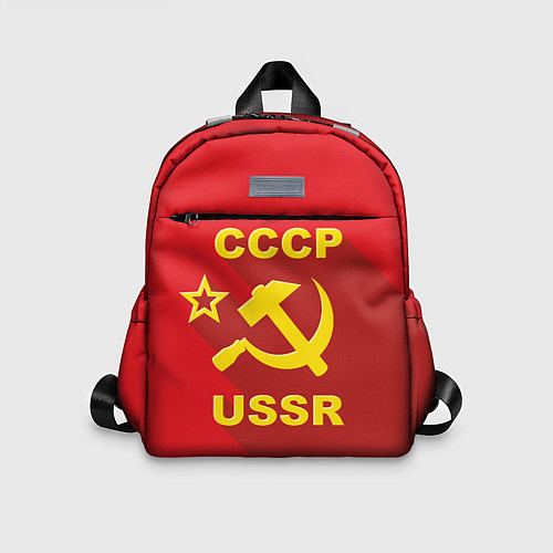 Детский рюкзак СССР серп и молот / 3D-принт – фото 1