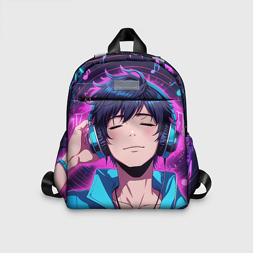 Детский рюкзак Любитель музыки / 3D-принт – фото 1