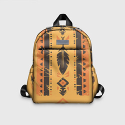 Детский рюкзак Прикид индейца, цвет: 3D-принт