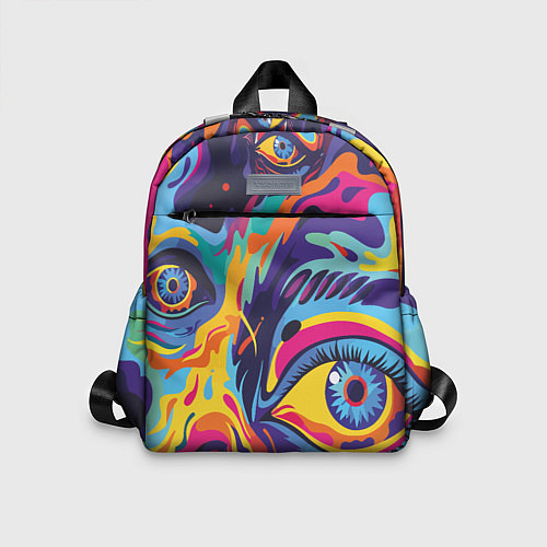 Детский рюкзак Глаза вселенной / 3D-принт – фото 1