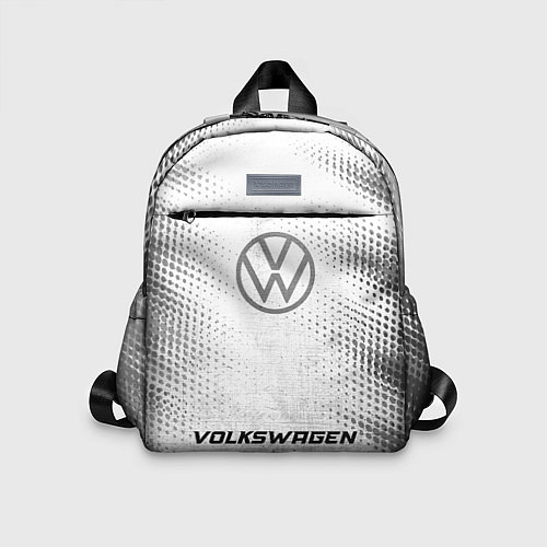 Детский рюкзак Volkswagen - white gradient по-центру / 3D-принт – фото 1