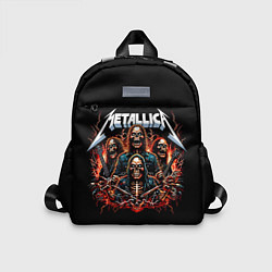 Детский рюкзак Metallica forever - thrash metal, цвет: 3D-принт