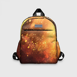 Детский рюкзак Золотая блестящая текстура, цвет: 3D-принт