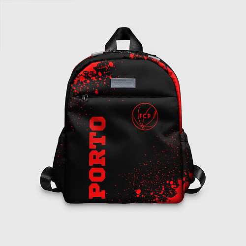 Детский рюкзак Porto - red gradient вертикально / 3D-принт – фото 1