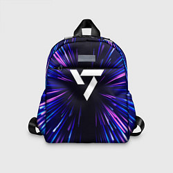 Детский рюкзак Seventeen neon energy, цвет: 3D-принт