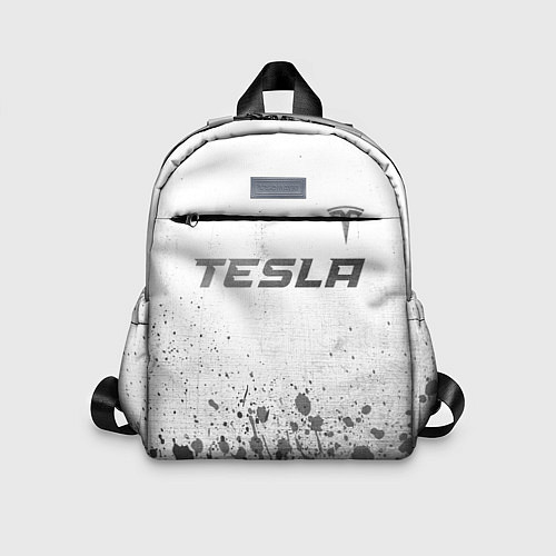 Детский рюкзак Tesla - white gradient посередине / 3D-принт – фото 1