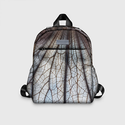 Детский рюкзак Прожилки растения / 3D-принт – фото 1