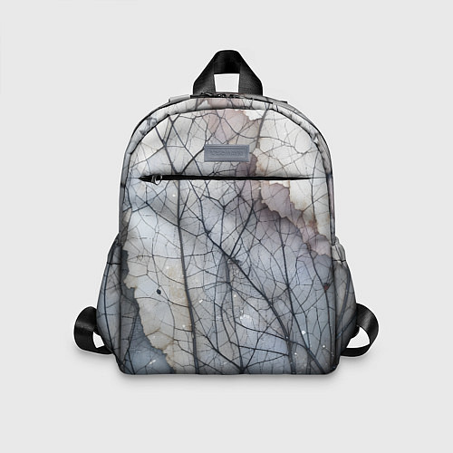 Детский рюкзак Прожилки листьев / 3D-принт – фото 1