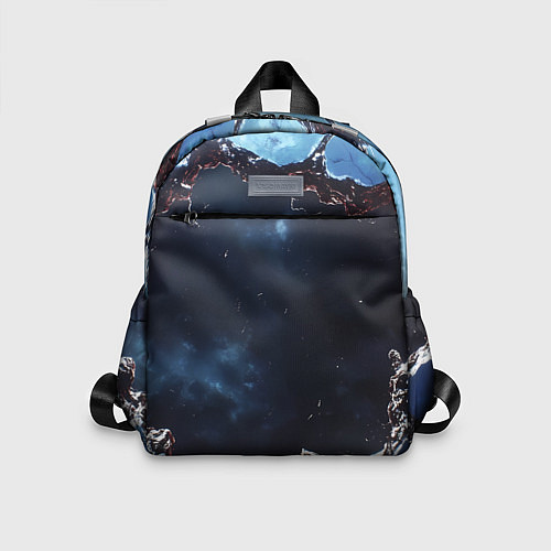 Детский рюкзак Объемная дыра в стене текстура / 3D-принт – фото 1