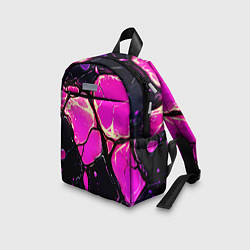 Детский рюкзак Розовые пятна в текстуре, цвет: 3D-принт — фото 2