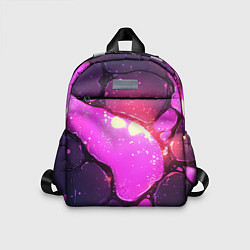 Детский рюкзак Розовая текстура разлом плит, цвет: 3D-принт