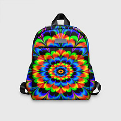 Детский рюкзак Оптические иллюзии психоделика, цвет: 3D-принт
