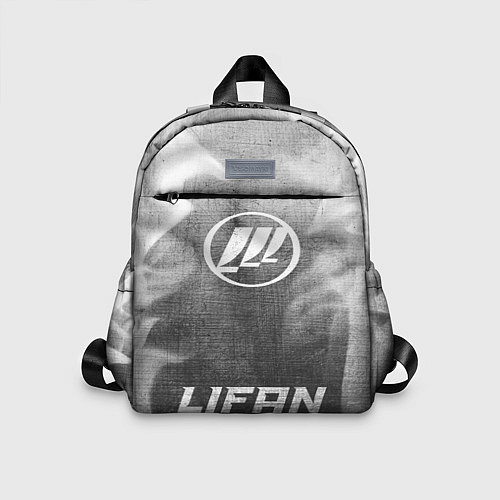 Детский рюкзак Lifan - grey gradient по-центру / 3D-принт – фото 1