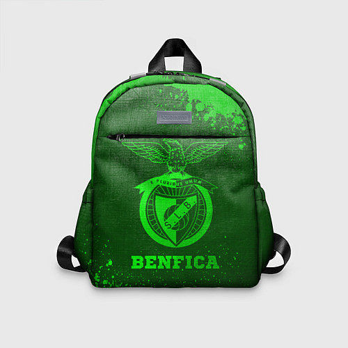 Детский рюкзак Benfica - green gradient / 3D-принт – фото 1