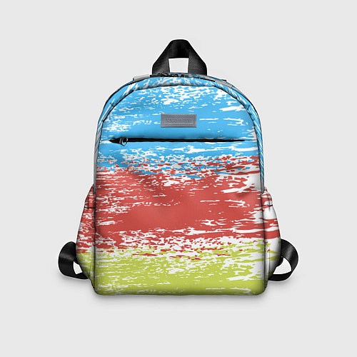Детский рюкзак Взмах кистью / 3D-принт – фото 1