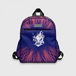 Детский рюкзак Cyberpunk 2077 red energy, цвет: 3D-принт