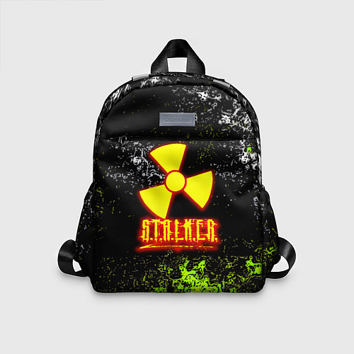 Детский рюкзак Stalker брызги красок / 3D-принт – фото 1