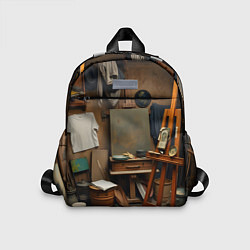 Детский рюкзак Мастерская художника, цвет: 3D-принт