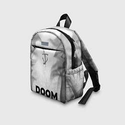 Детский рюкзак Doom - white gradient по-центру, цвет: 3D-принт — фото 2