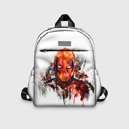 Детский рюкзак Дэдпул краски / 3D-принт – фото 1