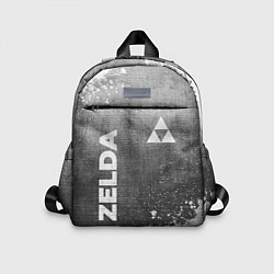 Детский рюкзак Zelda - grey gradient вертикально